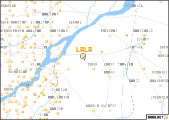 map of Lāla