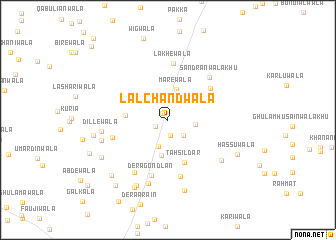 map of Lālchandwāla