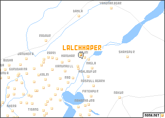 map of Lālchhaper