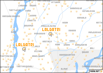 map of Lāl Dātri