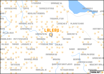 map of Laleau