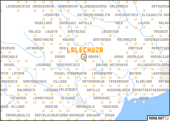 map of La Lechuza