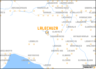 map of La Lechuza