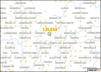 map of La Lega