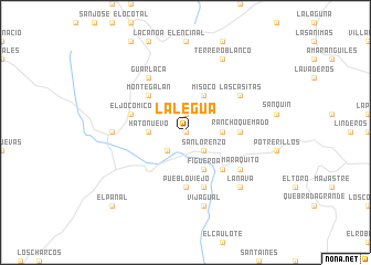 map of La Legua
