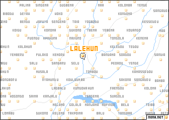 map of Lalehun