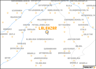 map of Lālehzār