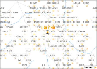 map of Lalemo