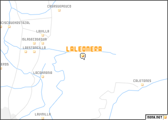 map of La Leonera