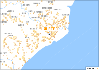 map of Laleten