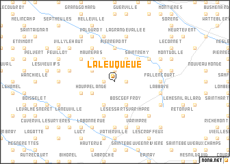 map of La Leuqueue