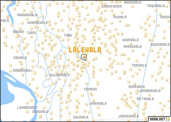 map of Lālewāla