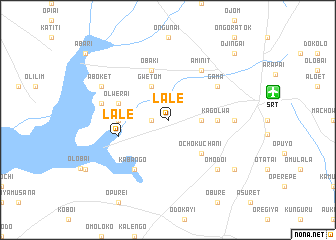 map of Lale