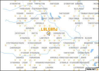 map of Lālganj