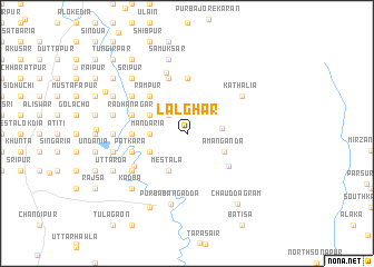 map of Lālghar