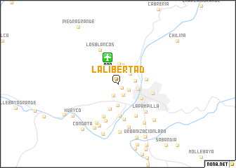 map of La Libertad