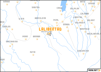 map of La Libertad