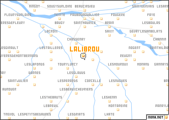 map of LʼAlibrou