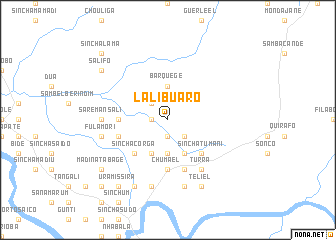 map of Làli Buàró