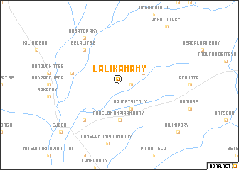 map of Lalikamamy