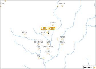 map of Lalikar