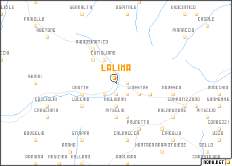 map of La Lima