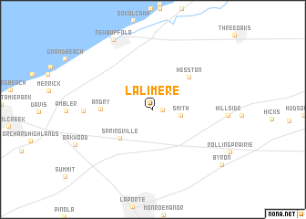 map of Lalimere