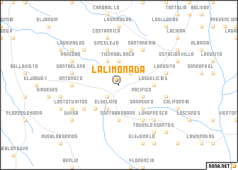 map of La Limonada