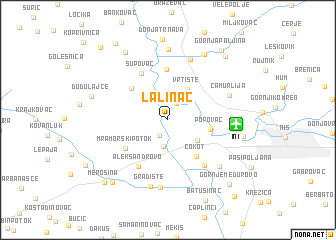 map of Lalinac