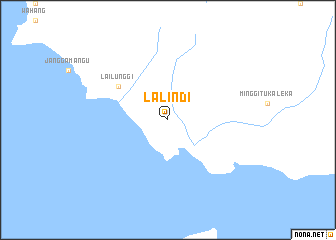 map of Lalindi