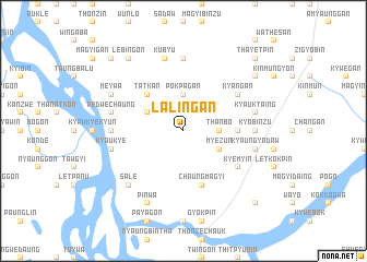 map of Lalingan