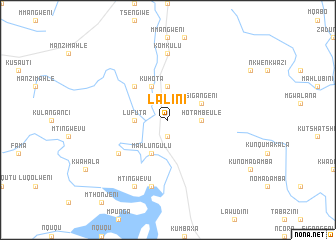 map of Lalini