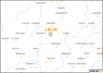 map of Lalini