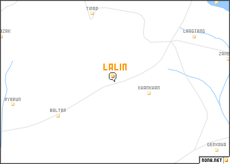 map of Lalin