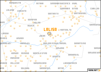 map of La Lisa