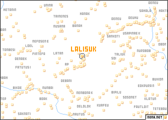 map of Lalisuk