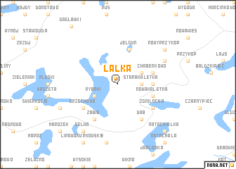 map of Lalka
