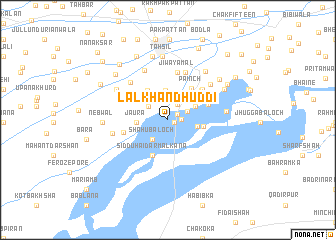 map of Lāl Khān Dhuddi