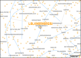 map of Lāl Khān Mangsi