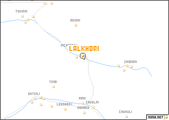 map of Lalkhori