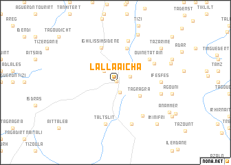 map of Lalla Aïcha