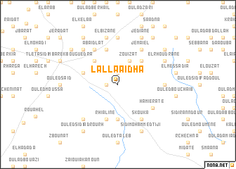 map of Lalla-Aïdha