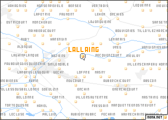 map of Lallaing