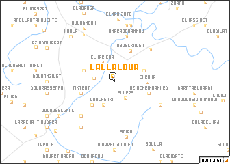 map of Lalla Loua