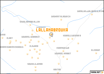 map of Lalla Mabrouka