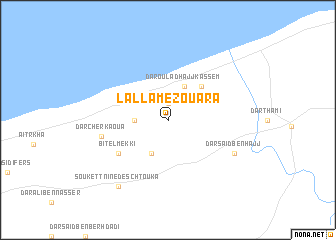 map of Lalla Mezouara