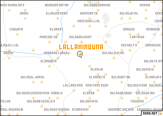 map of Lalla Mimouna