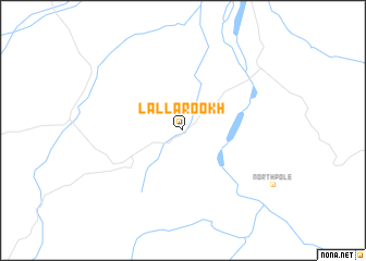 map of Lalla Rookh