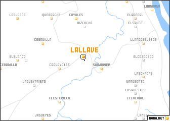 map of La Llave