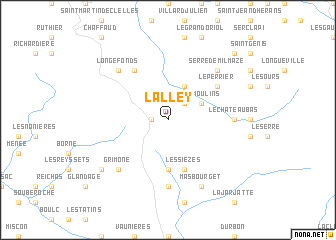 map of Lalley